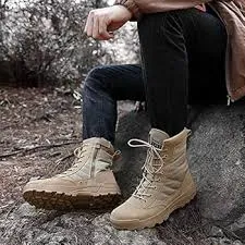 Combat S.W.A.T tactical shoes, Hiking Shoes for tourists, military Style New Long shoes, Original Leather Shoes, low price.