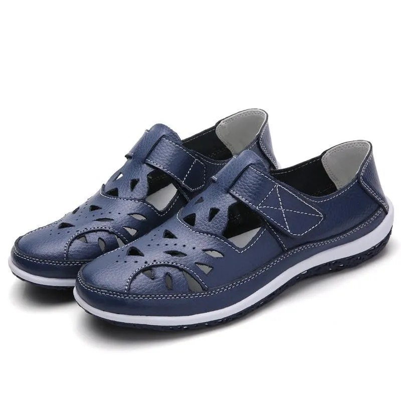 Comfortable Closed Toe Sandals for Plantar Fasciitis Relief