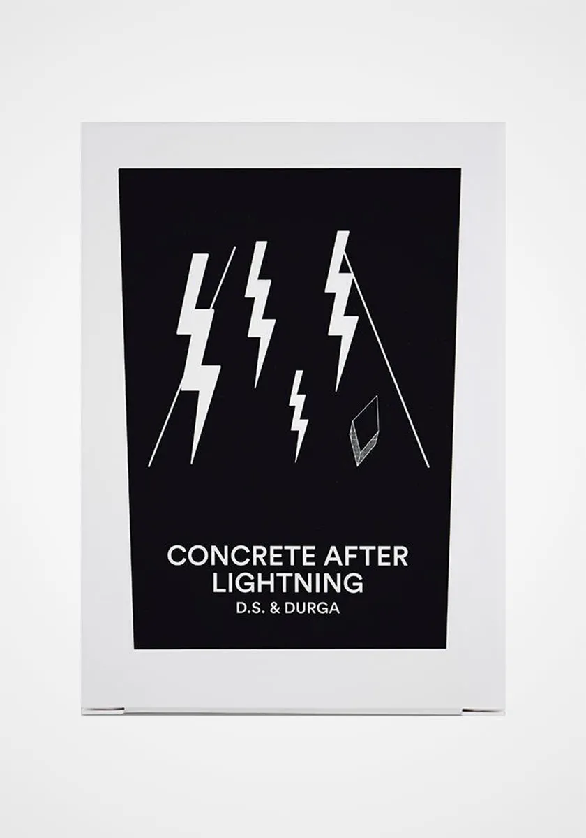 Concrete After Lightning Candle