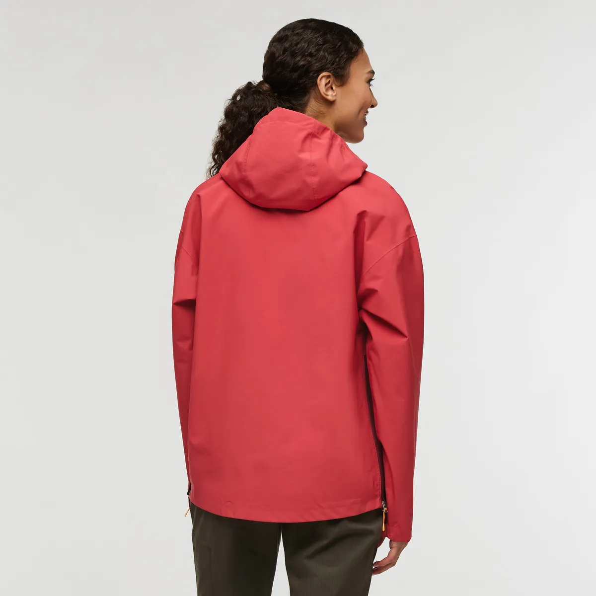 Cotopaxi Women&#x27;s Cielo Rain Anorak Strawberry/Wine | Buy Cotopaxi Women&#x27;s Cielo Rain Anorak Strawberry/Wine here | Outnorth