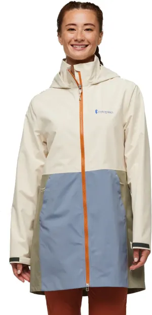 Cotopaxi Women&#x27;s Cielo Rain Trench Cream/Tempest | Buy Cotopaxi Women&#x27;s Cielo Rain Trench Cream/Tempest here | Outnorth