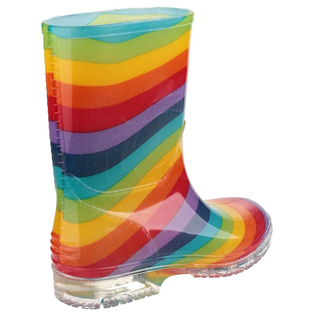 Cotswold PVC Jnr Wellington Rainbow