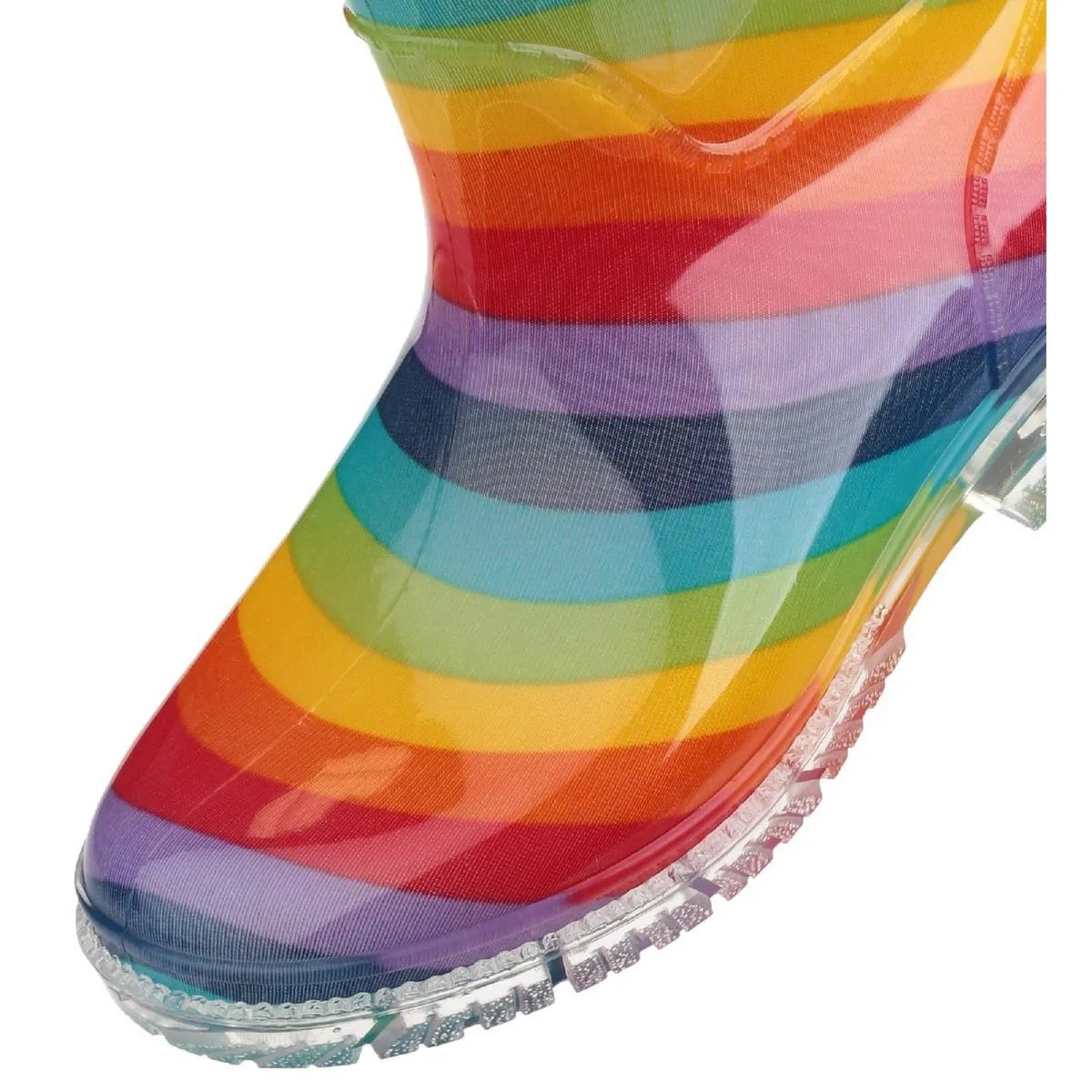 Cotswold PVC Jnr Wellington Rainbow