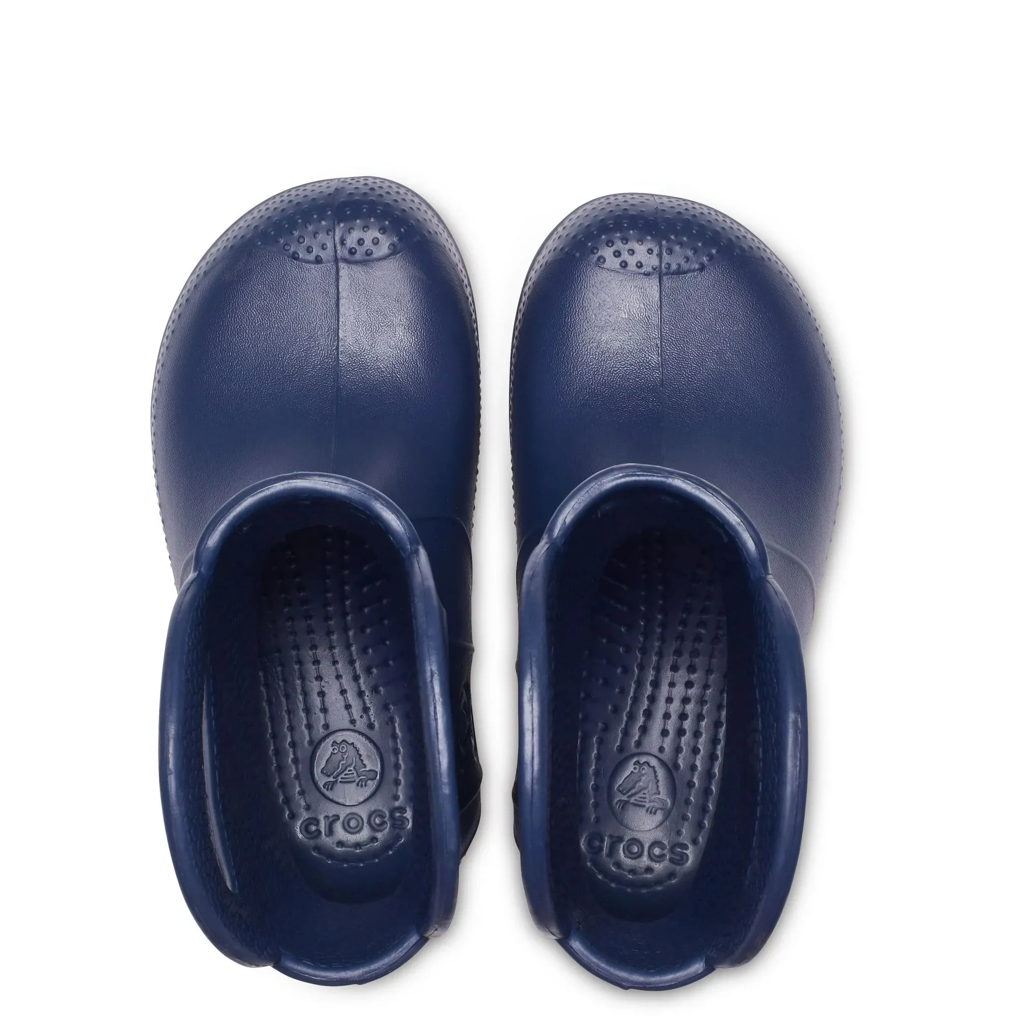 Crocs 12803-410 Toddler & Kids Handle It Rain Boot, Navy 12 Little Kid