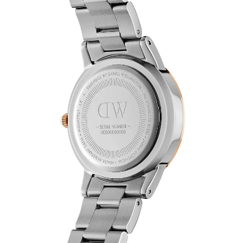 Daniel Wellington Iconic Link Lumine Rose Gold Watch 28mm