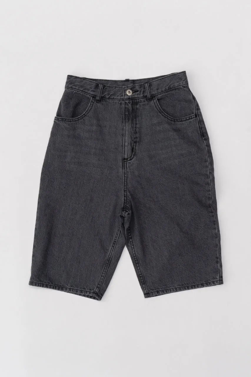 Denim Thigh High Boots Pants - SALE