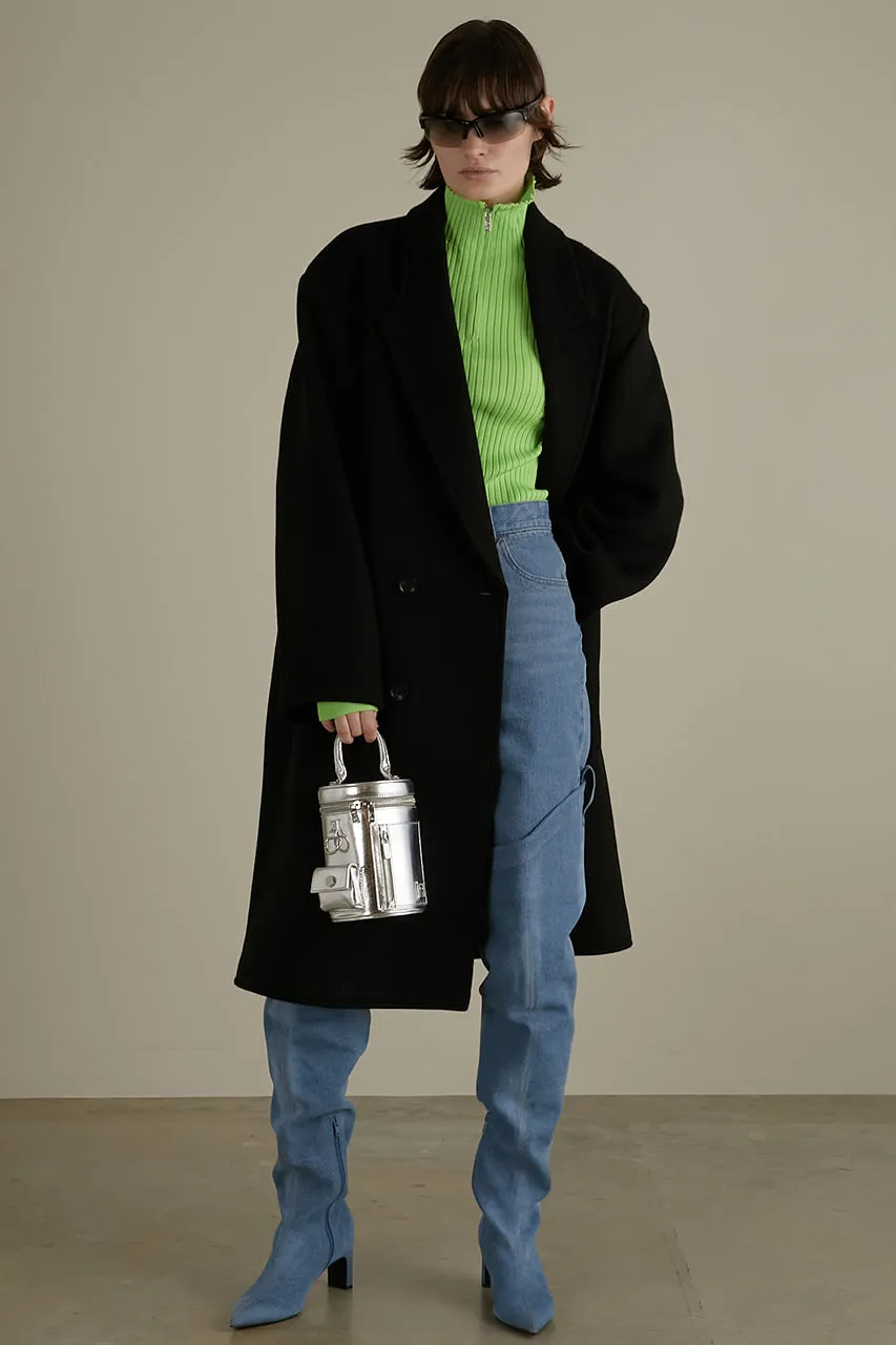 Denim Thigh High Boots Pants - SALE