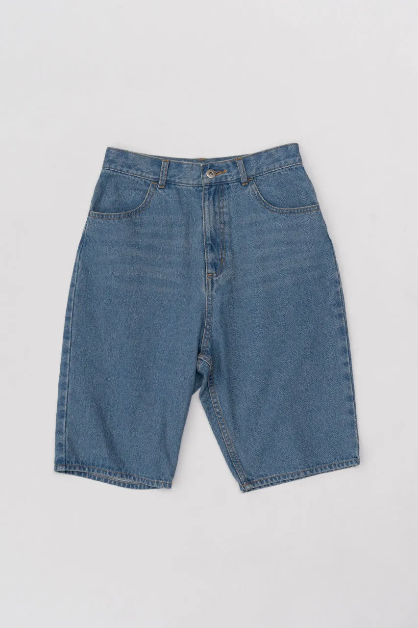 Denim Thigh High Boots Pants - SALE