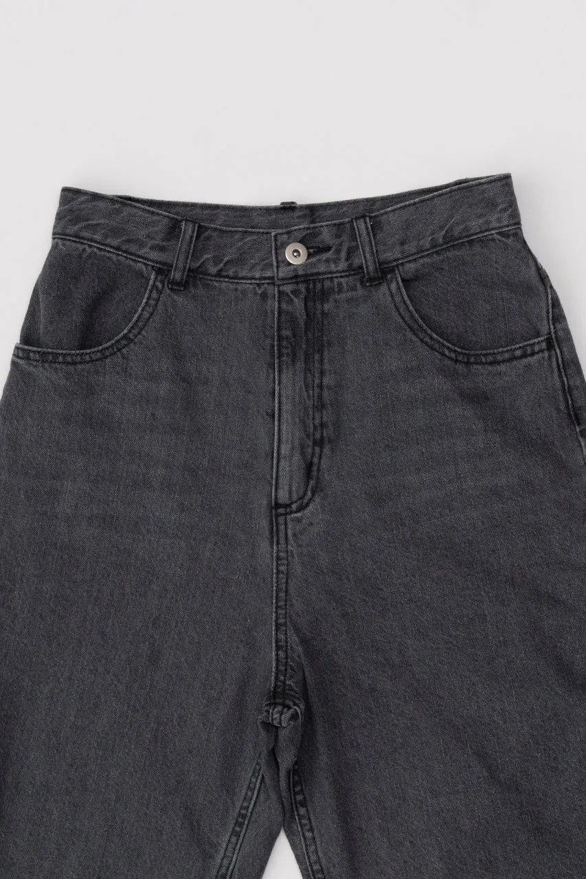 Denim Thigh High Boots Pants - SALE