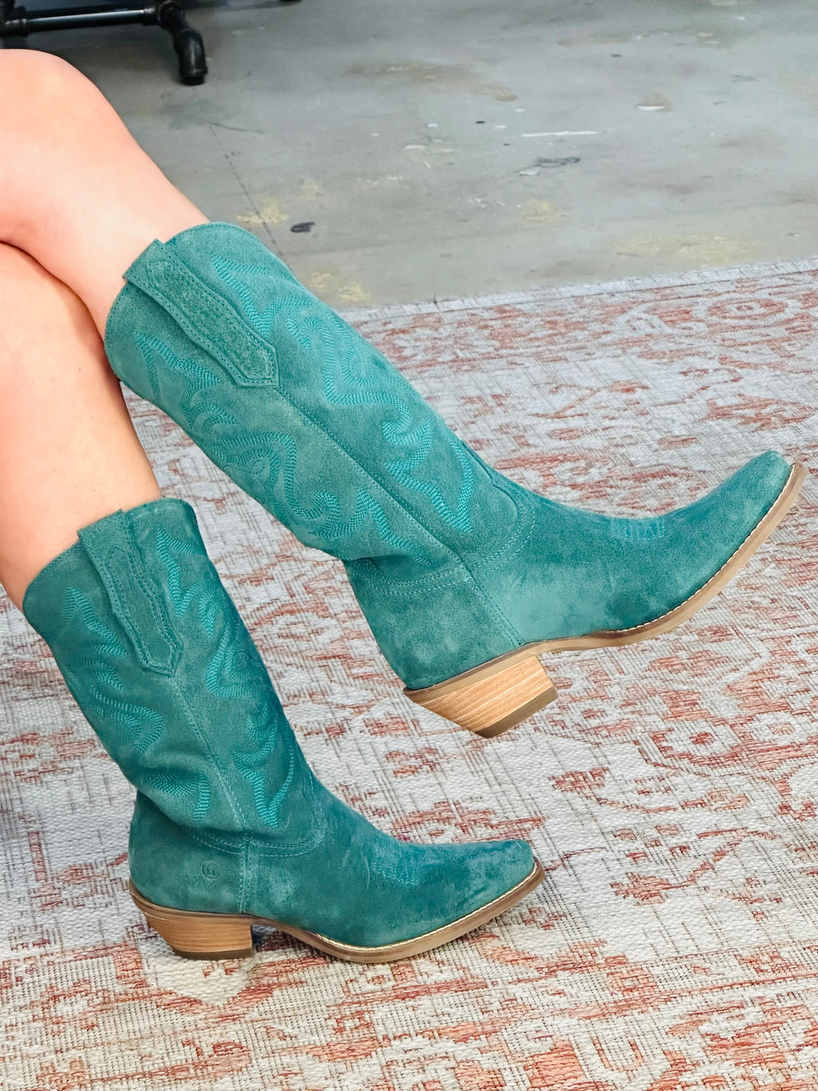 Dingo- DI 920- #OUTWEST GREEN- Womens Boots