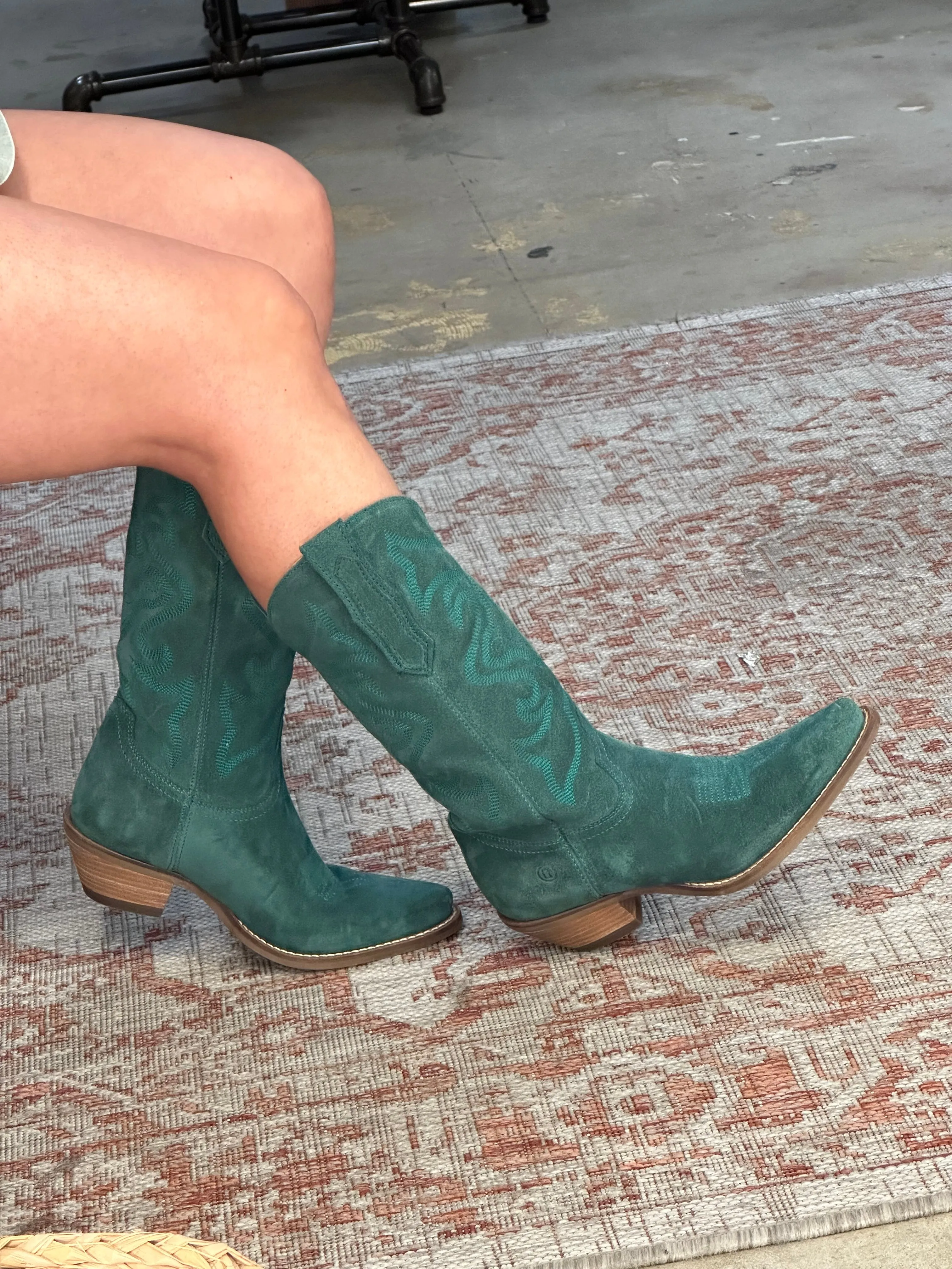 Dingo- DI 920- #OUTWEST GREEN- Womens Boots