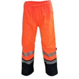 DNC Inherent Fire Rated PPE2 Segmented Two Tone Rain Pants (3472)