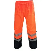 DNC Inherent Fire Rated PPE2 Segmented Two Tone Rain Pants (3472)