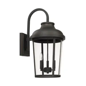 Dunbar - 26.5 Coastal Outdoor Wall Lantern - Oiled Bronze