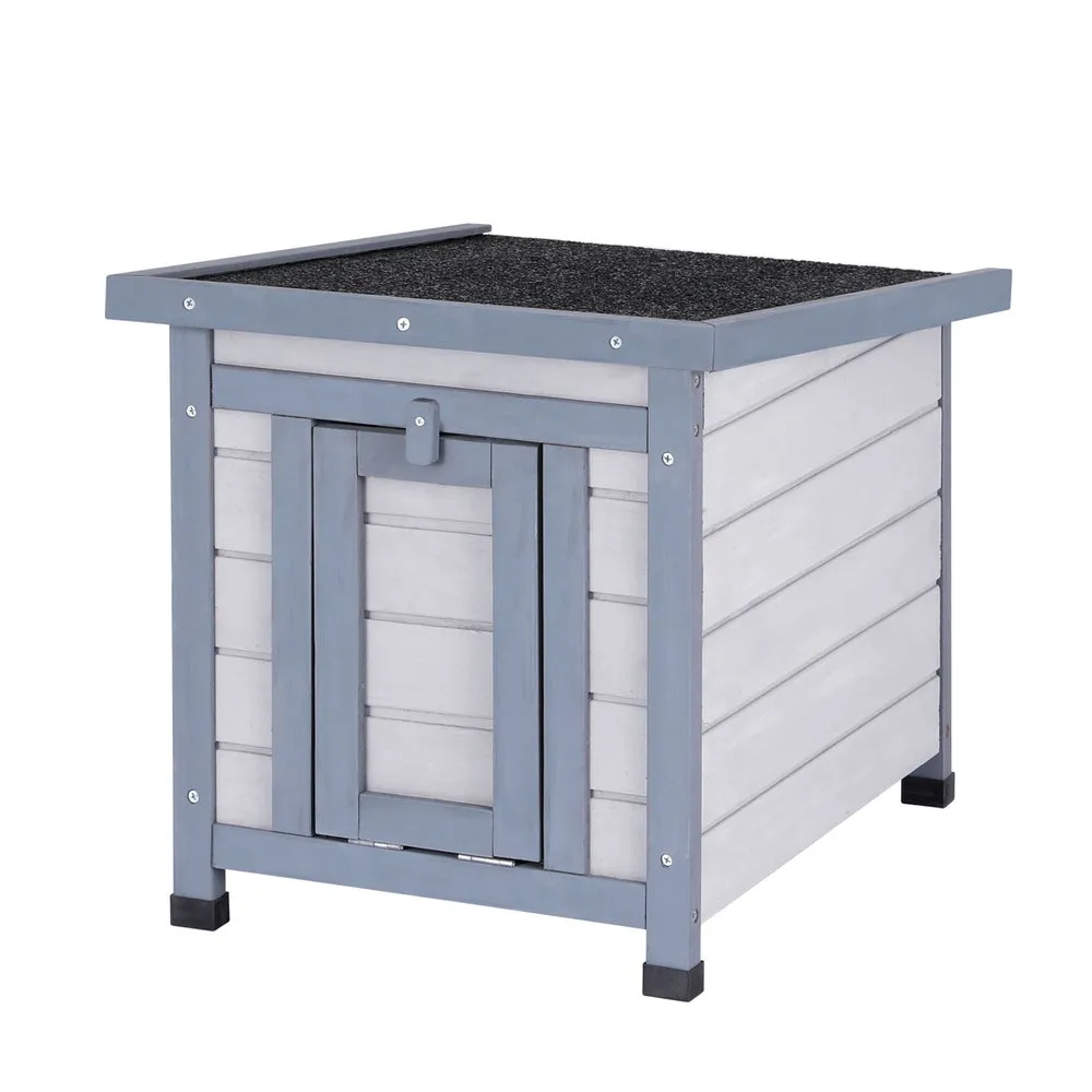 Durable Weather-Resistant Wooden Cat House Shelter - i.Pet