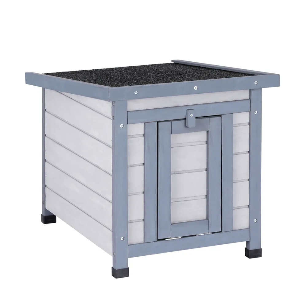 Durable Weather-Resistant Wooden Cat House Shelter - i.Pet