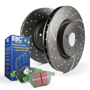 EBC Brakes S10KF1484 S10 Kits Greenstuff 2000 and GD Rotors