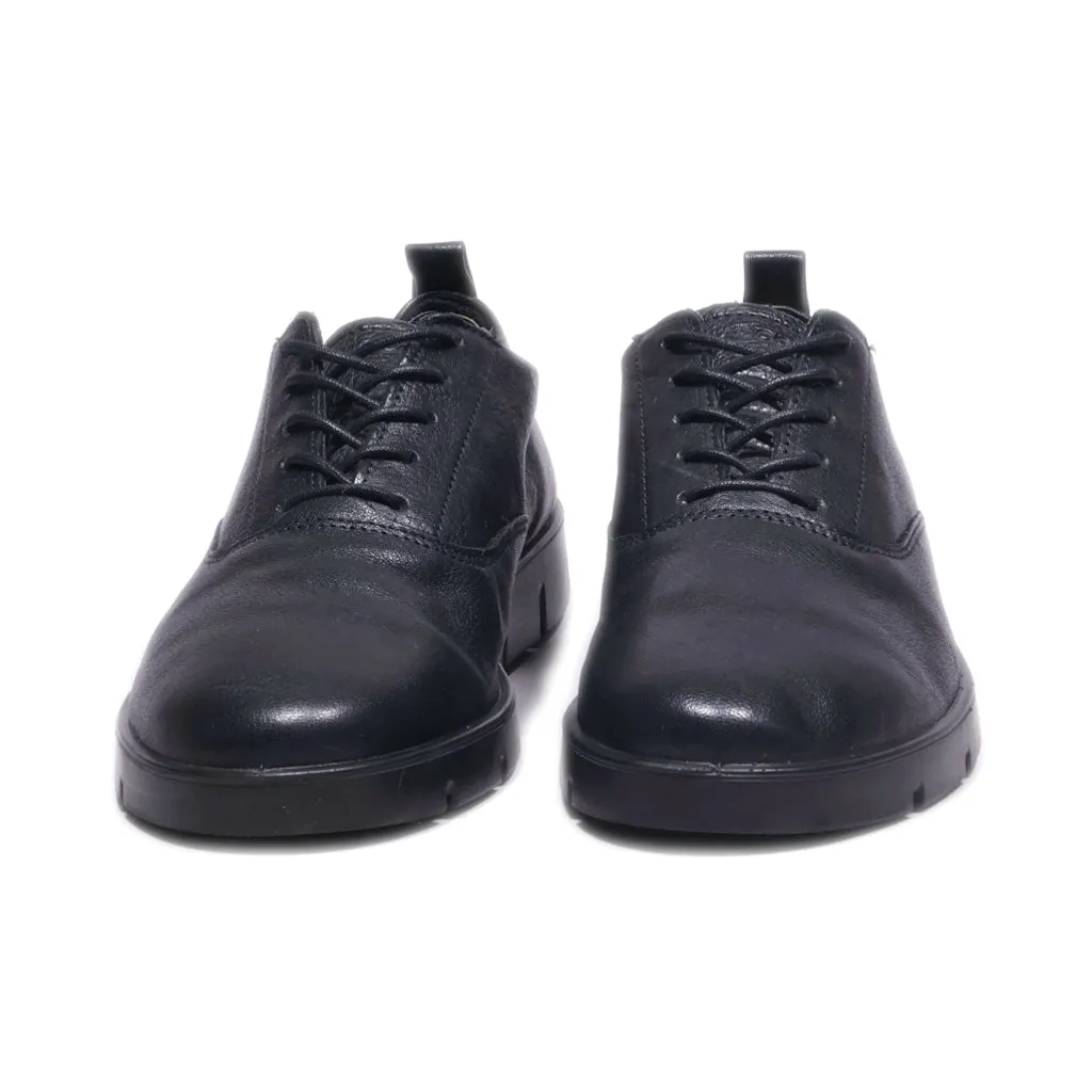 Ecco None Lace Ups Leather Black Colour For Women