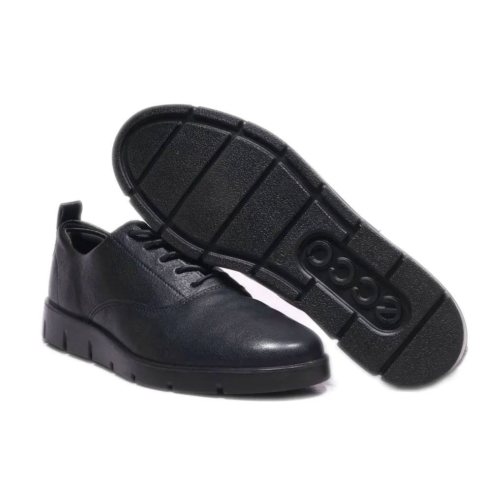 Ecco None Lace Ups Leather Black Colour For Women