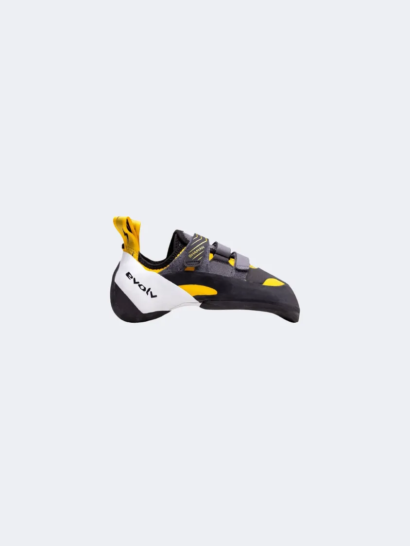 Evolv Shaman Men Climbing Shoes Gold/Grey/White