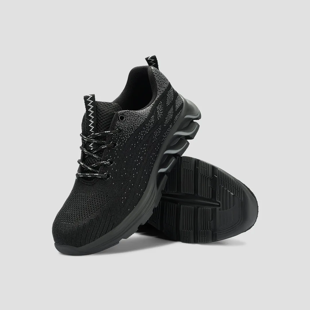 FitVille Men's Fearless Athletic Safety Toe Sneakers