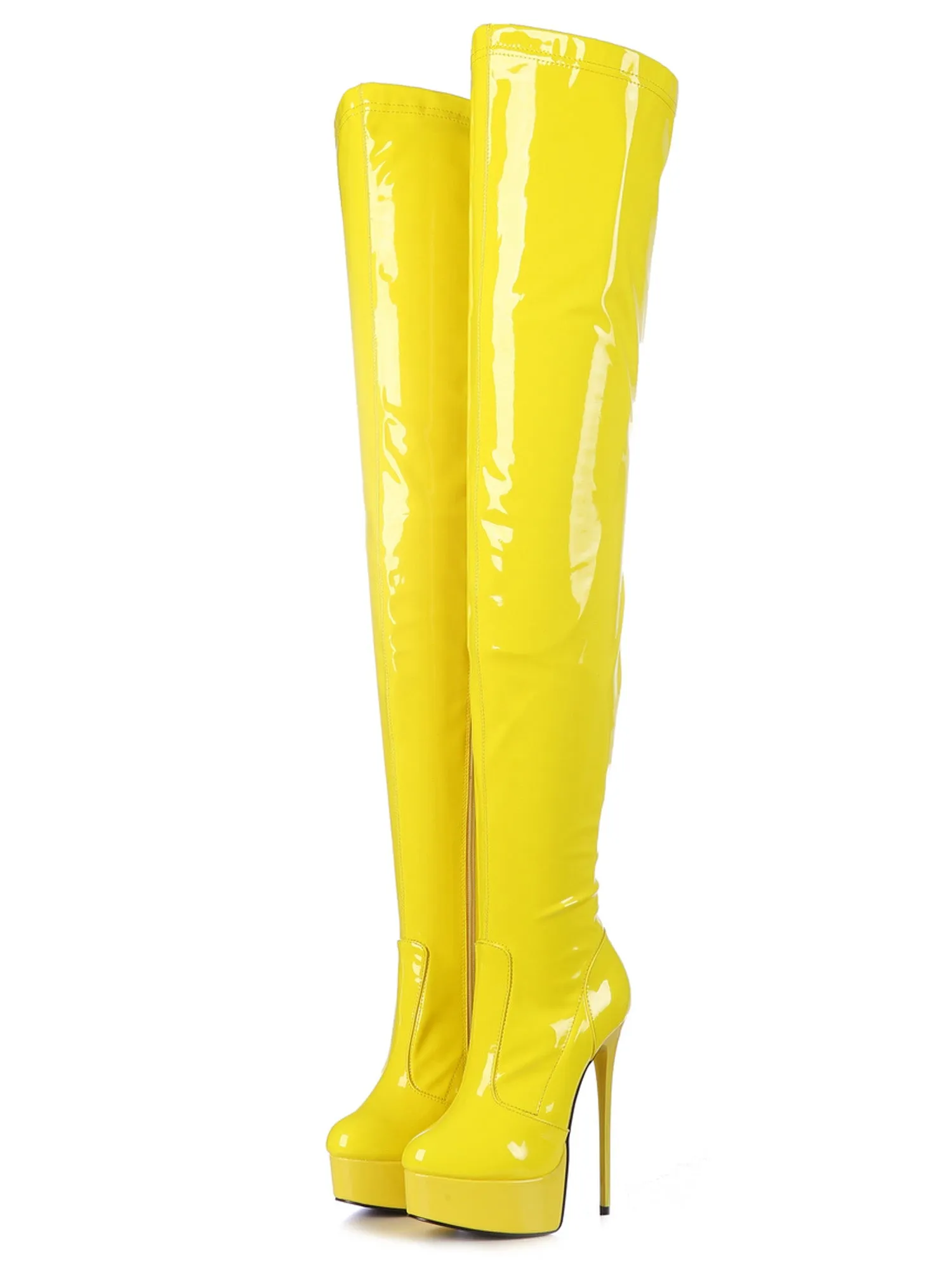 Galactic Starburst Thigh High Stiletto Boots