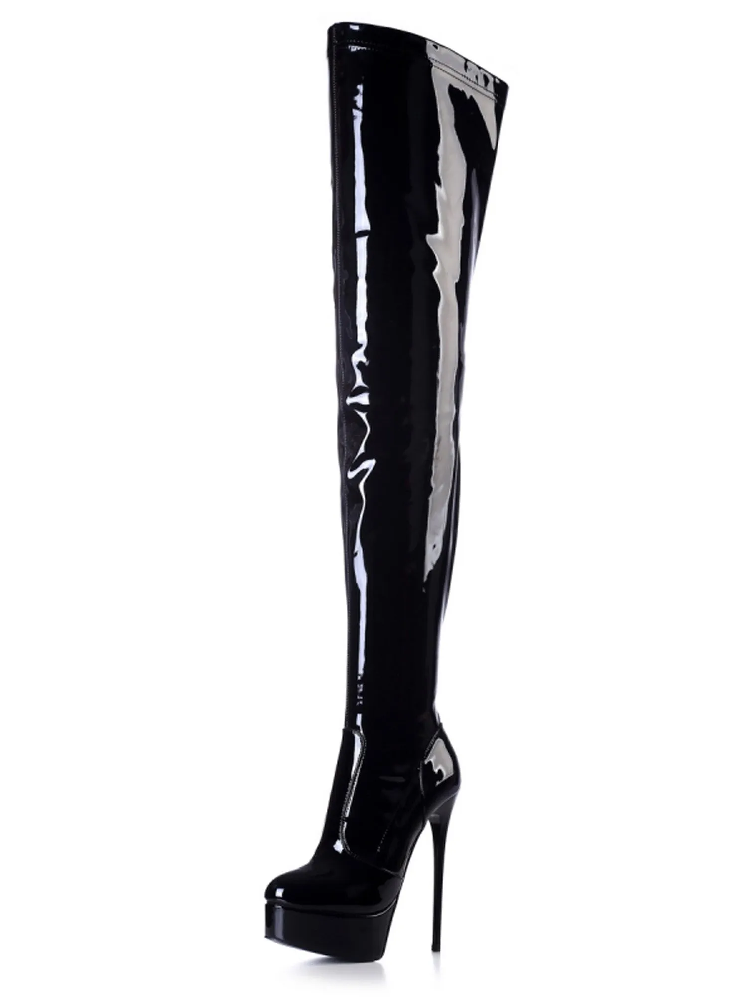 Galactic Starburst Thigh High Stiletto Boots