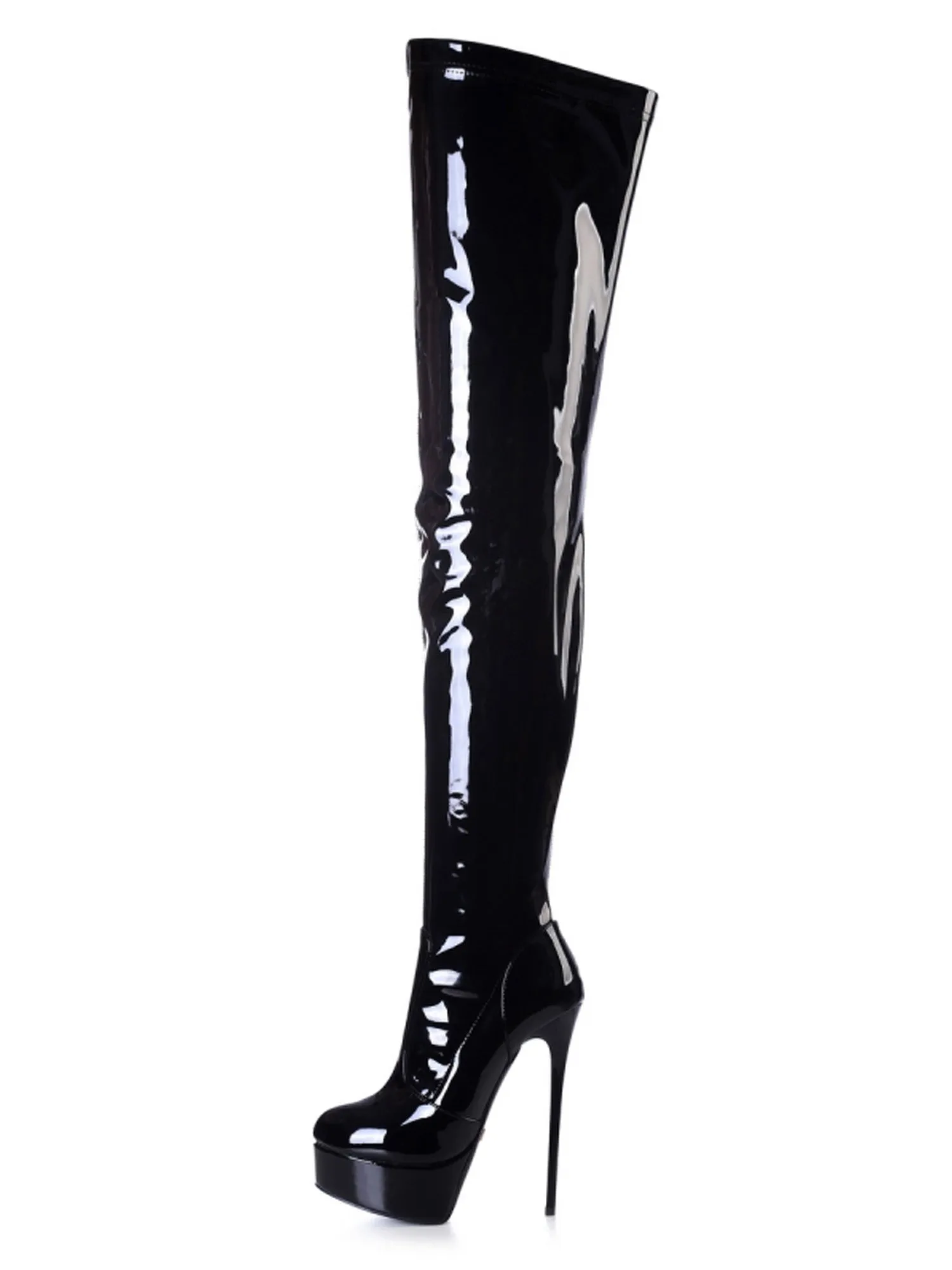 Galactic Starburst Thigh High Stiletto Boots