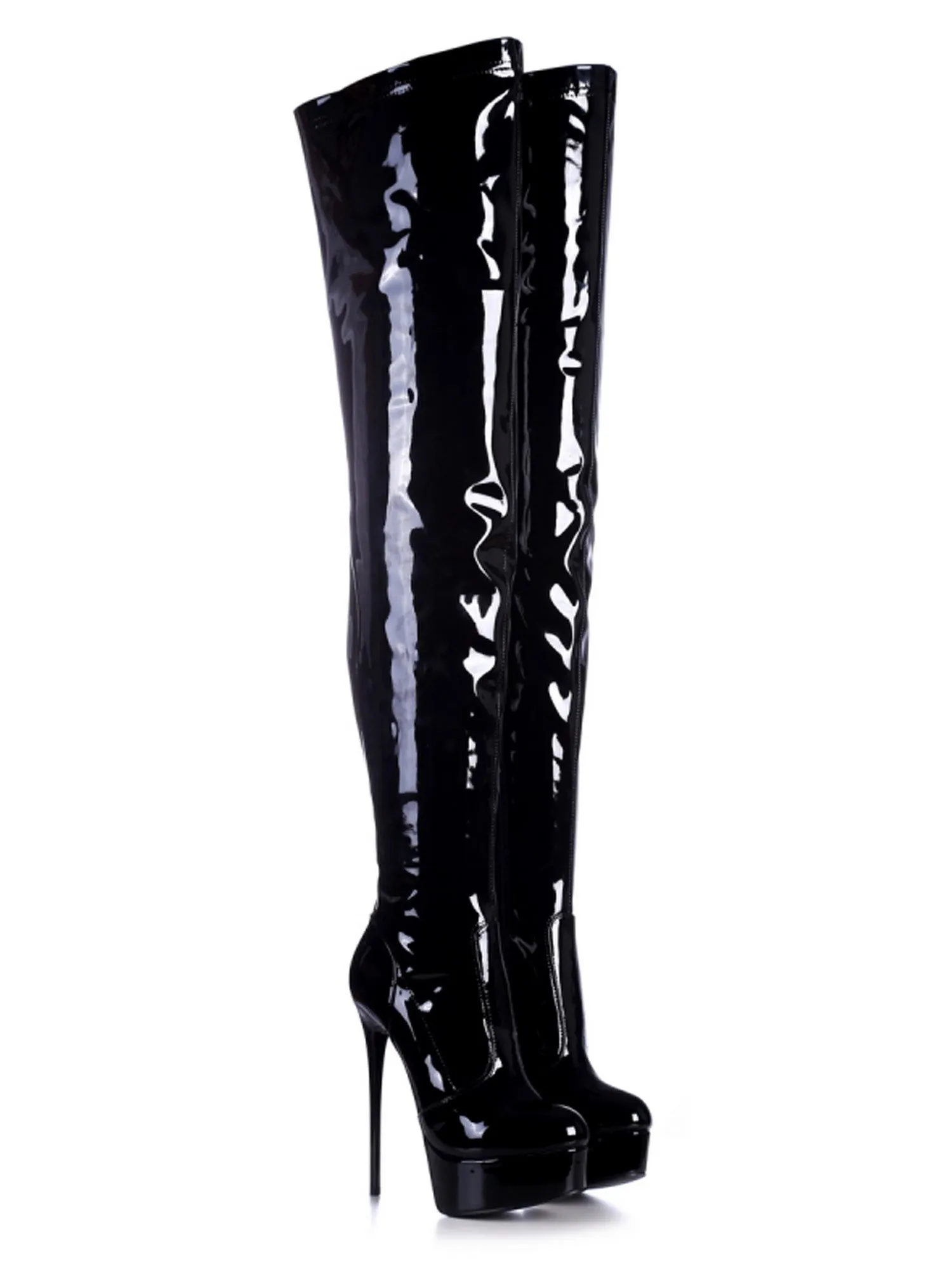 Galactic Starburst Thigh High Stiletto Boots