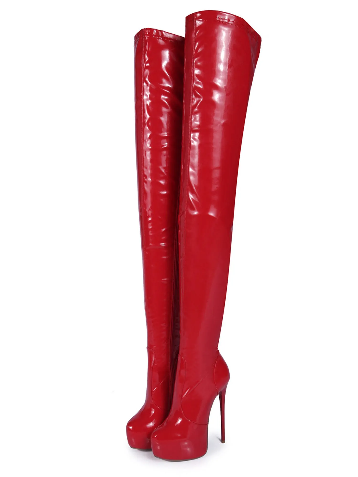 Galactic Starburst Thigh High Stiletto Boots