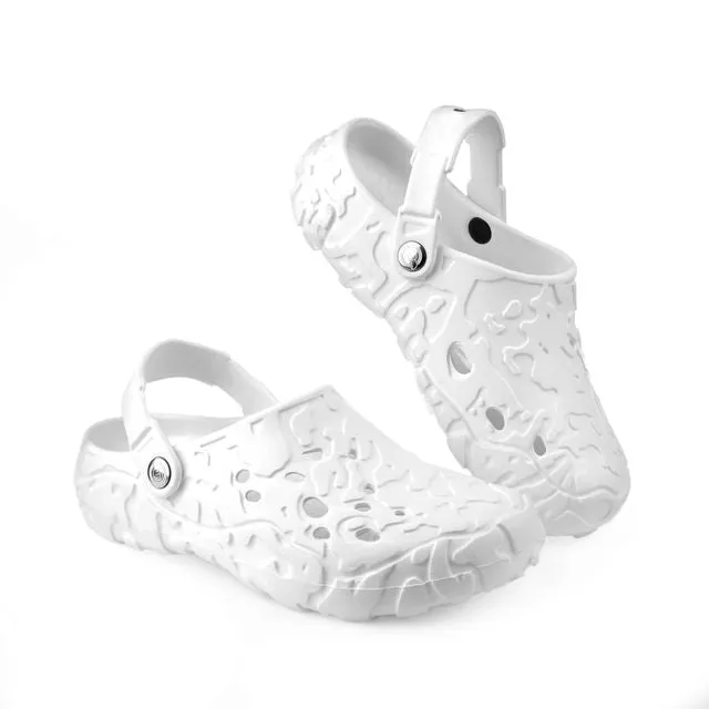 GIGANTIC Clogs For Men Sandals For Men White