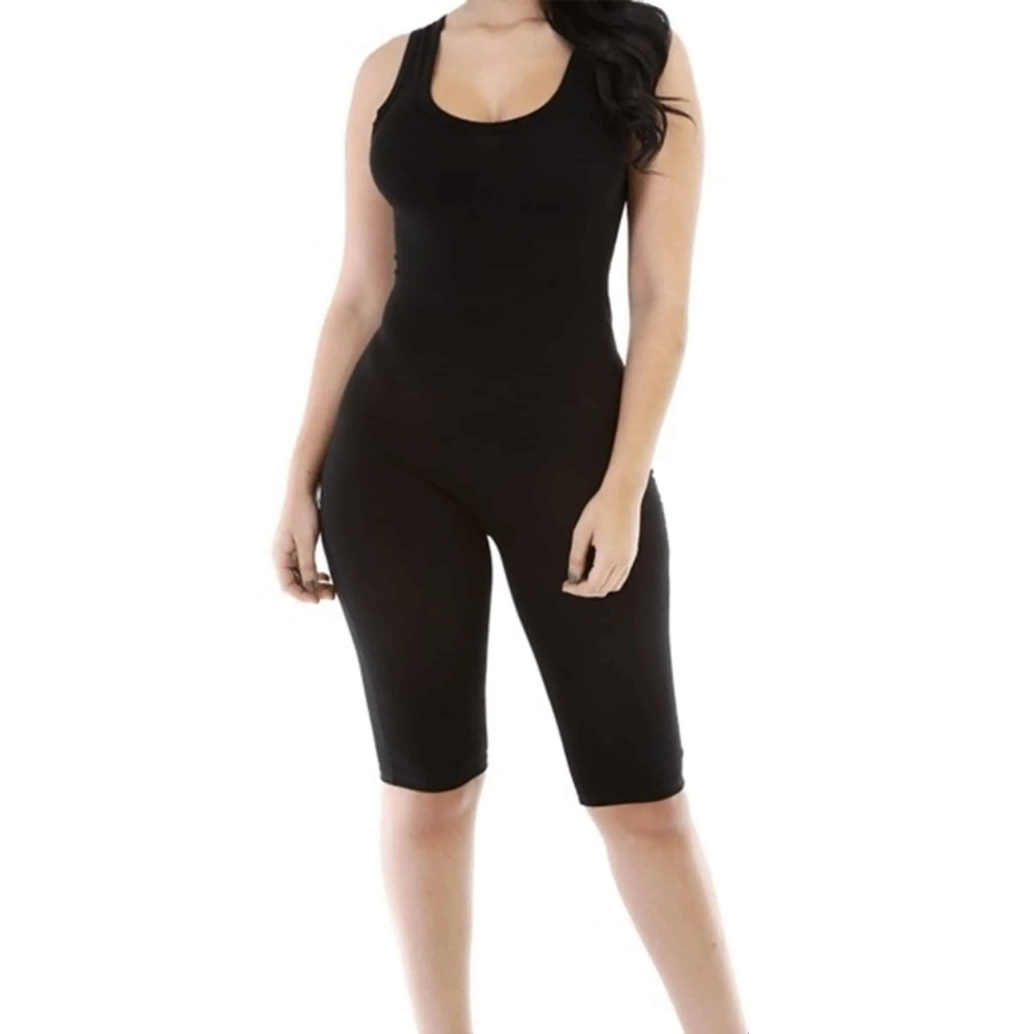 Google Capri Cotton Jumpsuit
