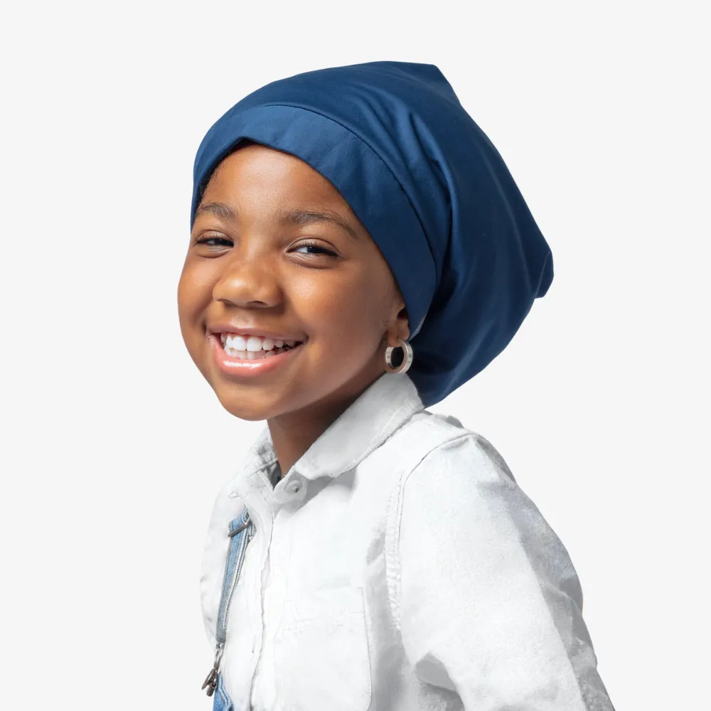 Hairbrella Lite Toddlers Satin-Lined Rain Hat - Teal
