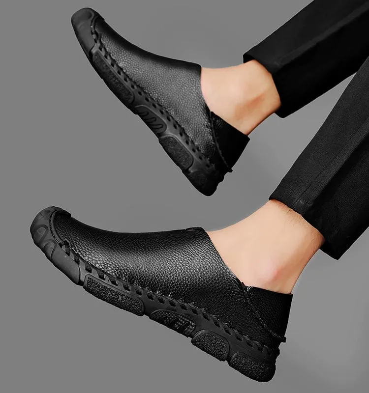 Henry Leather Slip-On Shoes