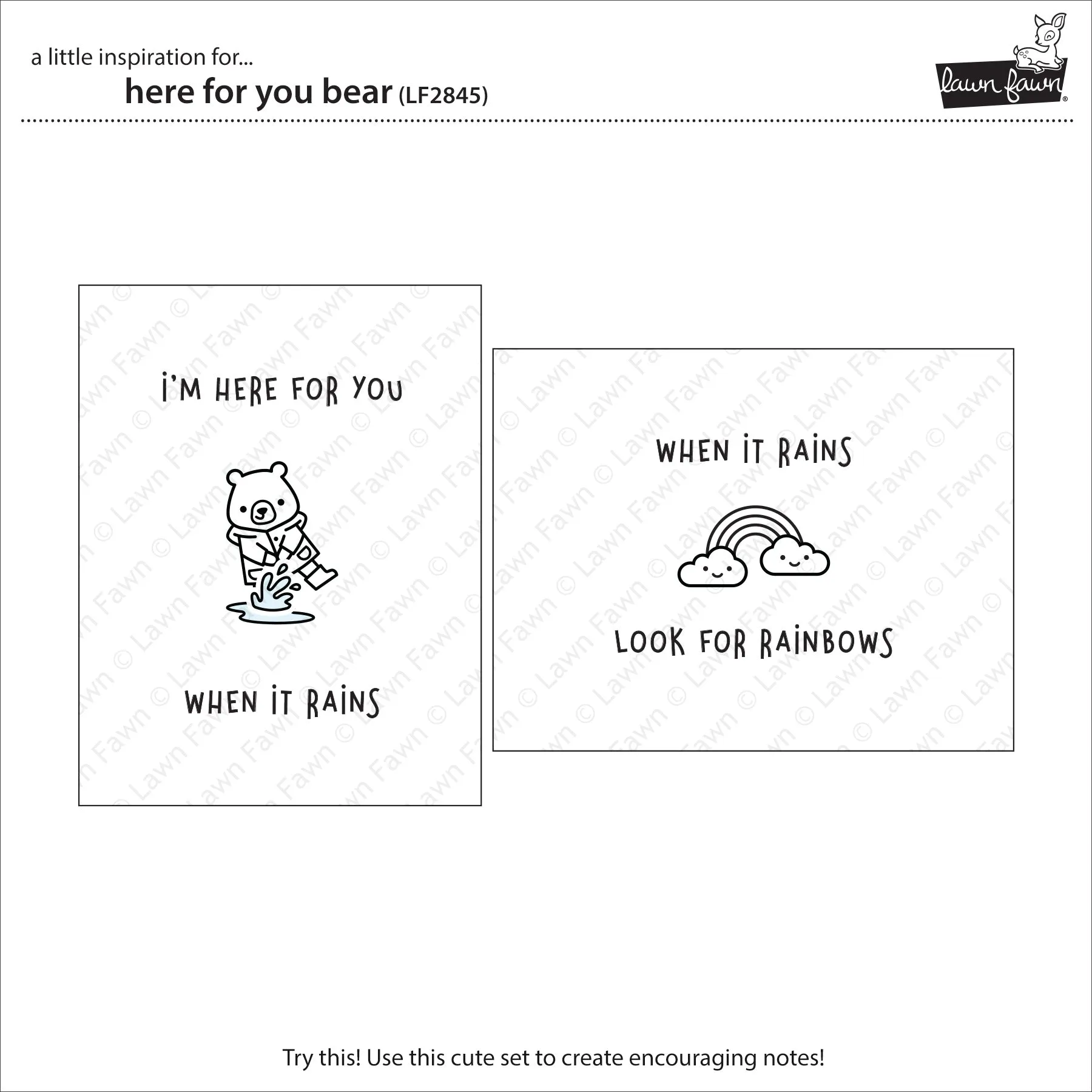 here for you bear