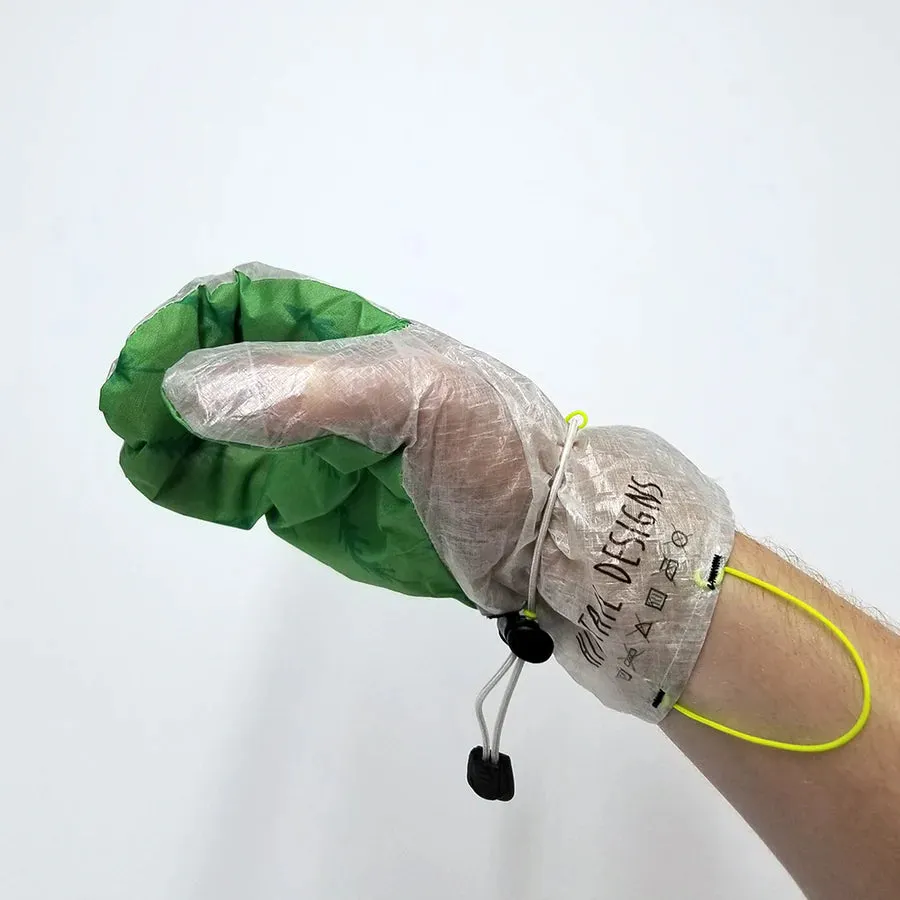 High Tail Designs - Ultralight Rain Mitt "Canary Seafoam"