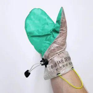 High Tail Designs - Ultralight Rain Mitt "Canary Seafoam"