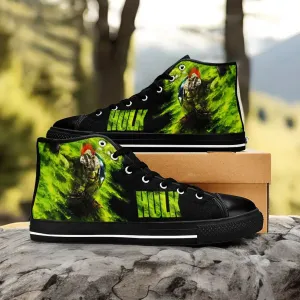 Hulk Ragnarok Warriors Shoes High Top Sneakers for Kids and Adults