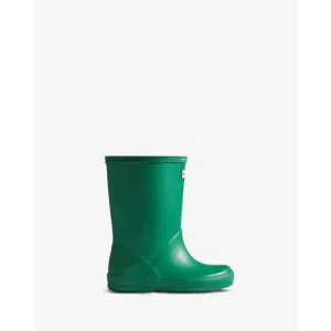 Hunter Kids First Classic Boot Twisting Green