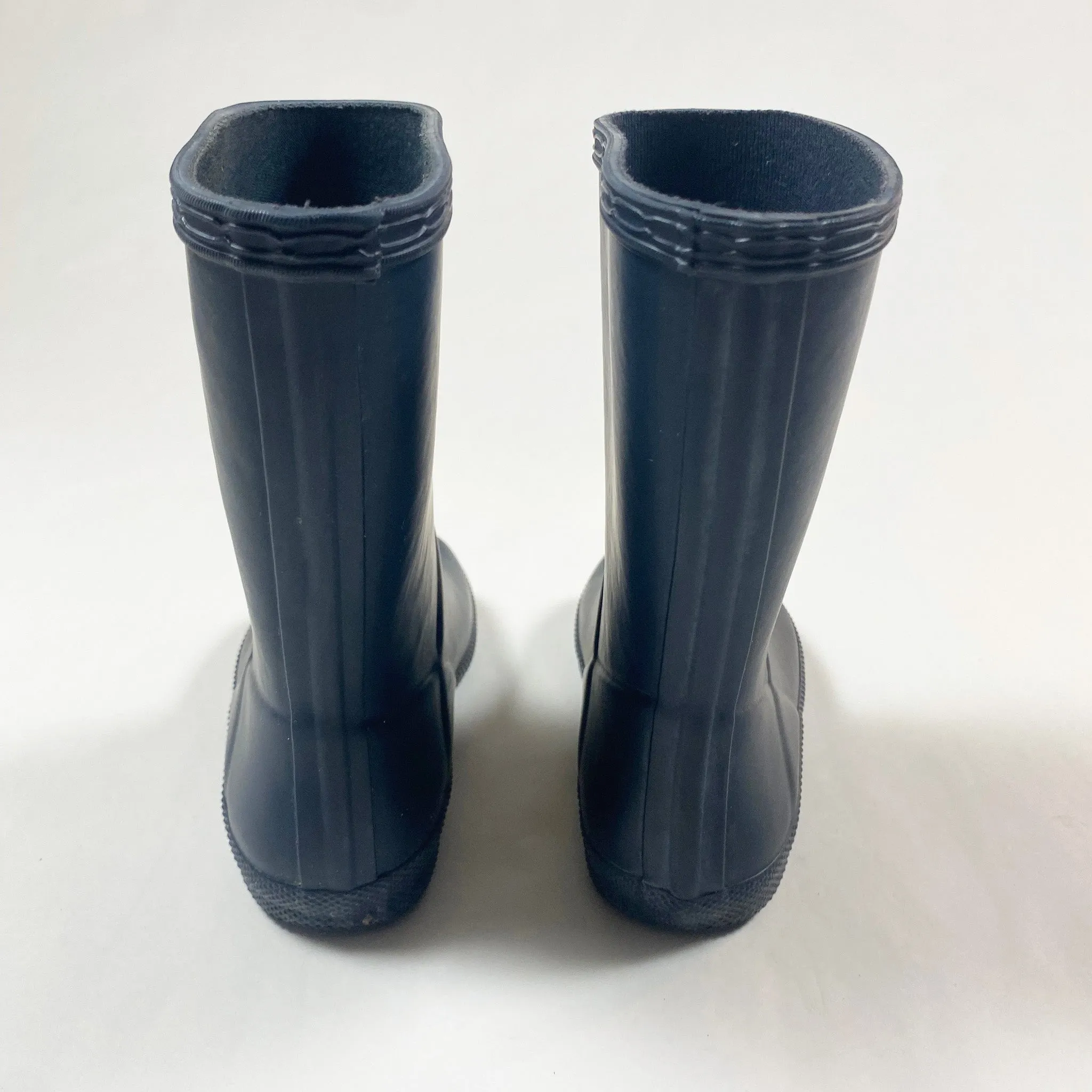 Hunter navy iconic rain boots 25