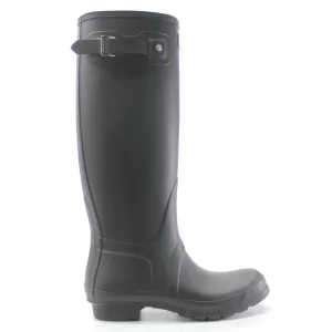 Hunter Original Tall Black Womens Rainboots - UK 7