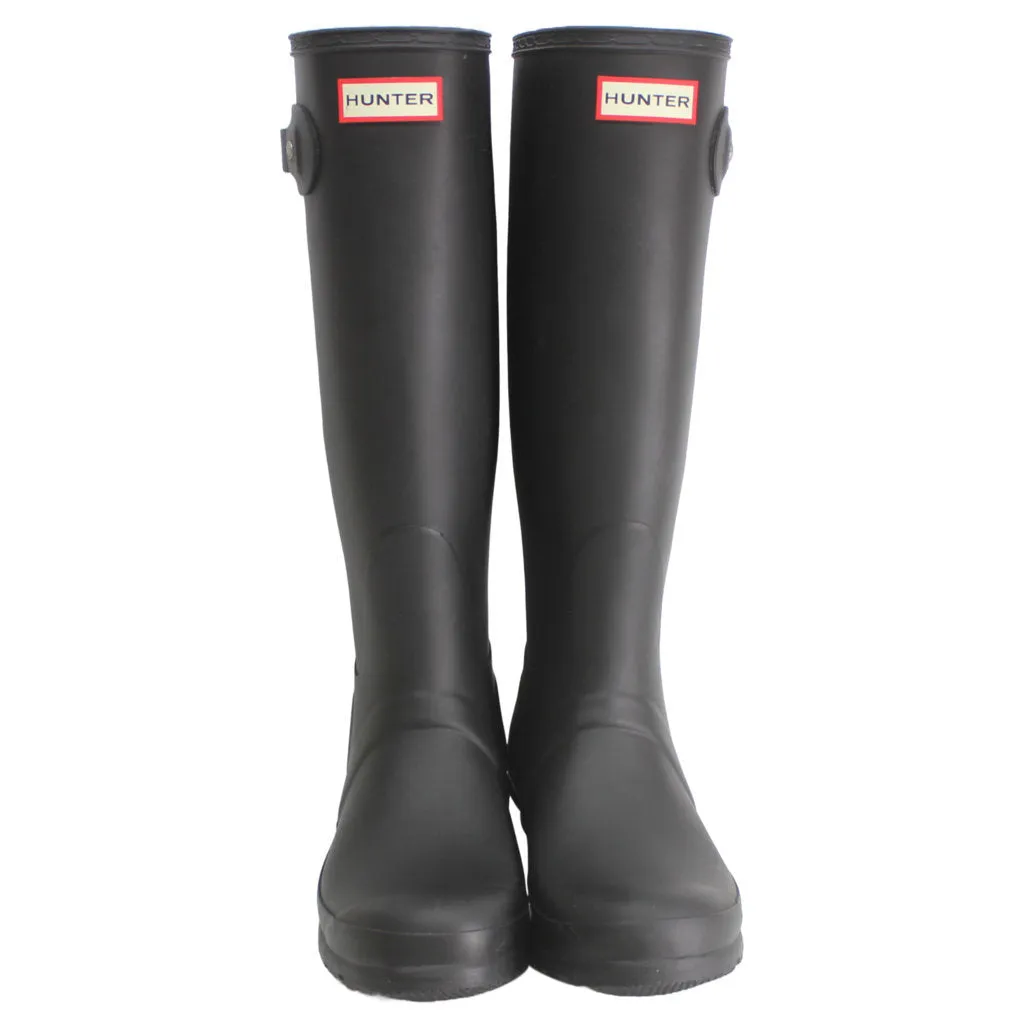 Hunter Original Tall Black Womens Wellies Rainboots - UK 5