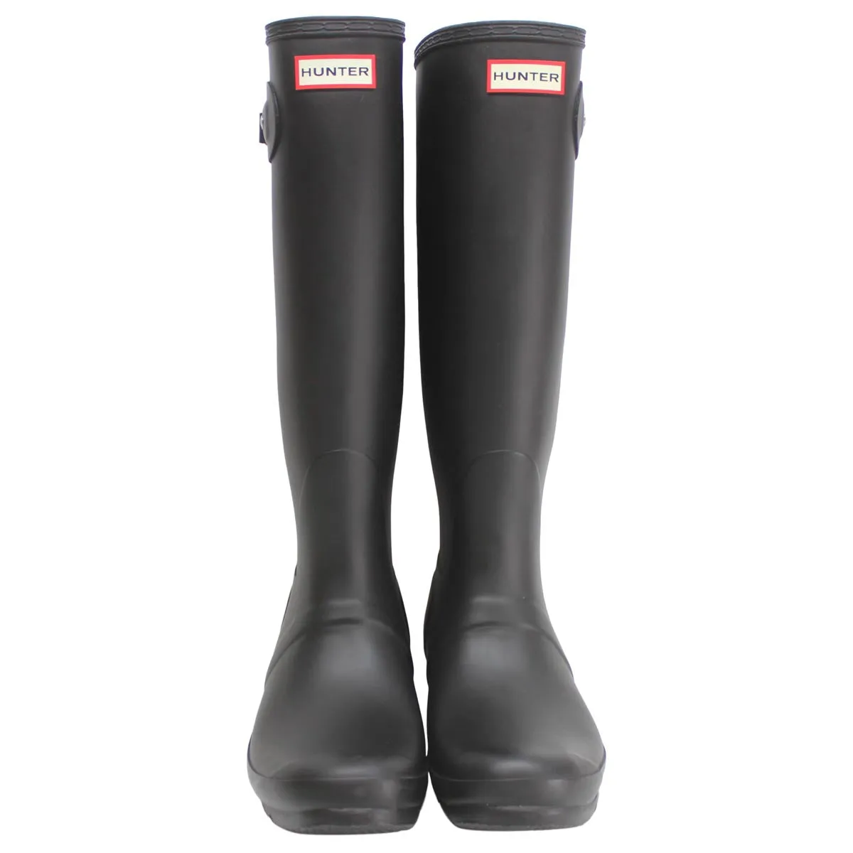 Hunter Original Tall Black Womens Wellies Rainboots - UK 8