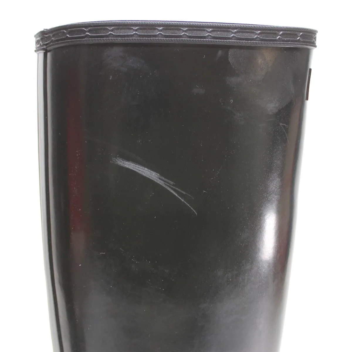 Hunter Original Tall Gloss Black Wellies Womens Rainboots - UK 8