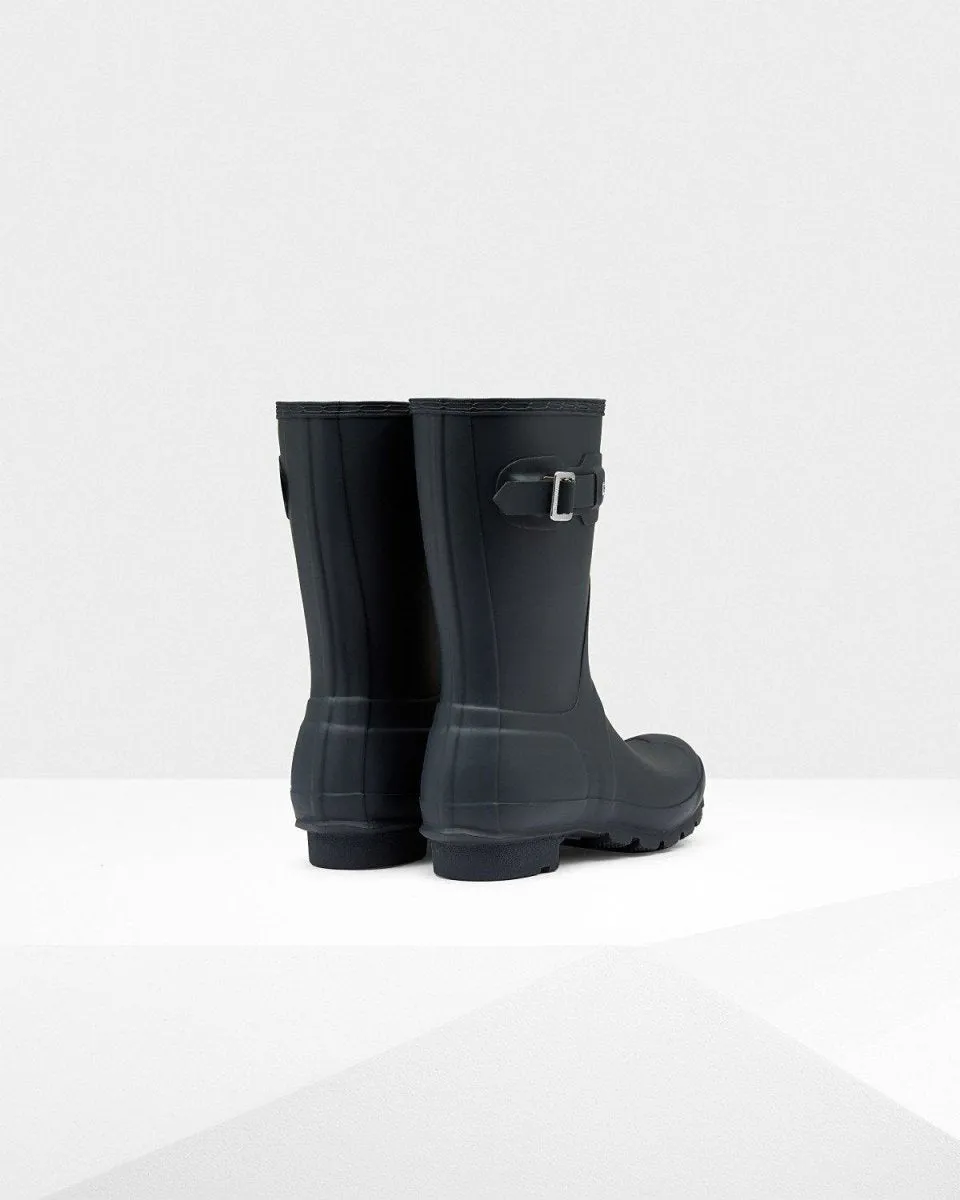 Hunter Women's Original Short Rain Boots Navy