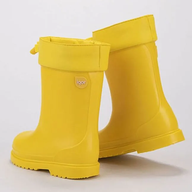 Igor Girl's and Boy's Cole Rain Boots, Amarillo