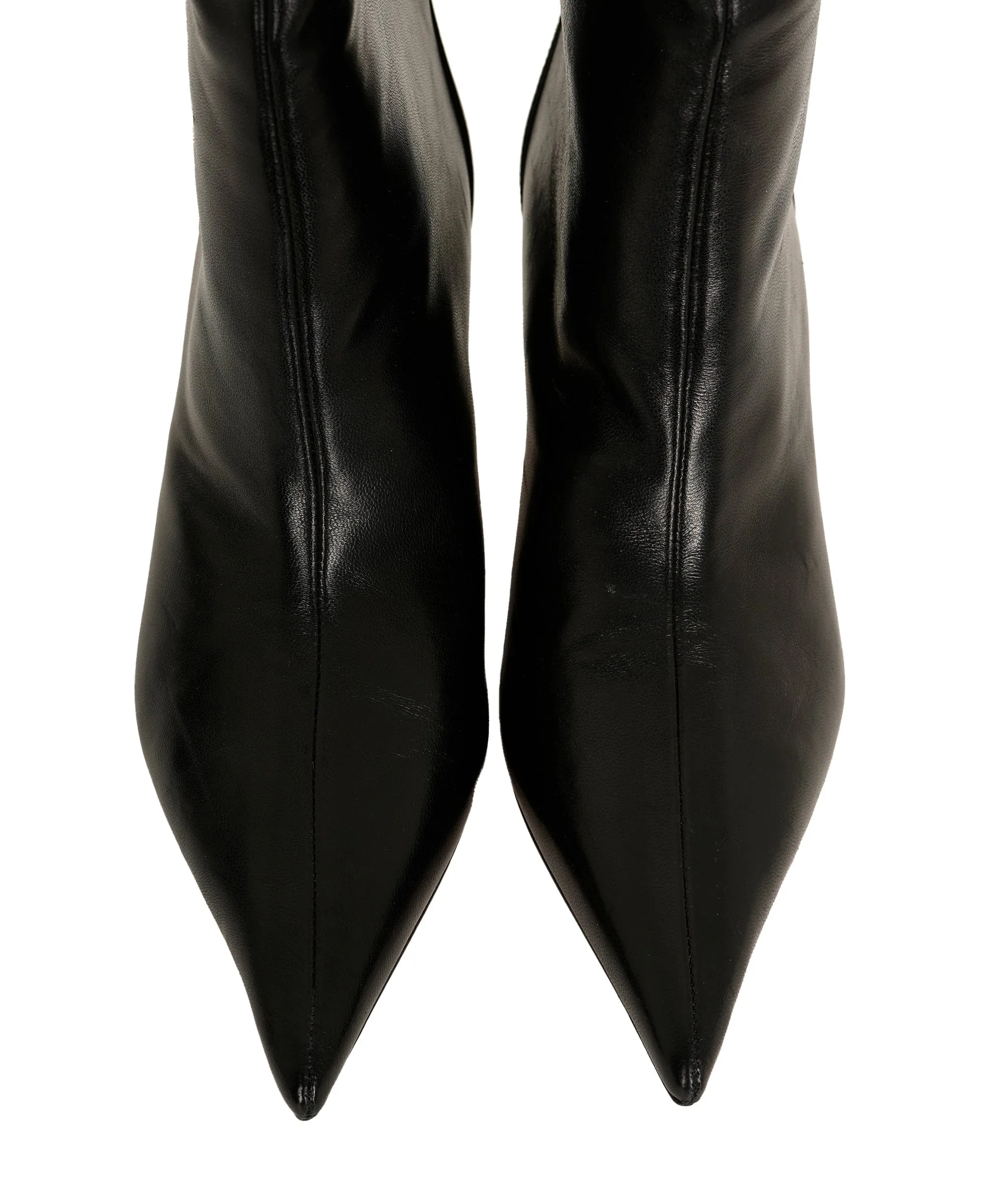 Jimmy Choo Leather Thigh High Boots  AVC1728