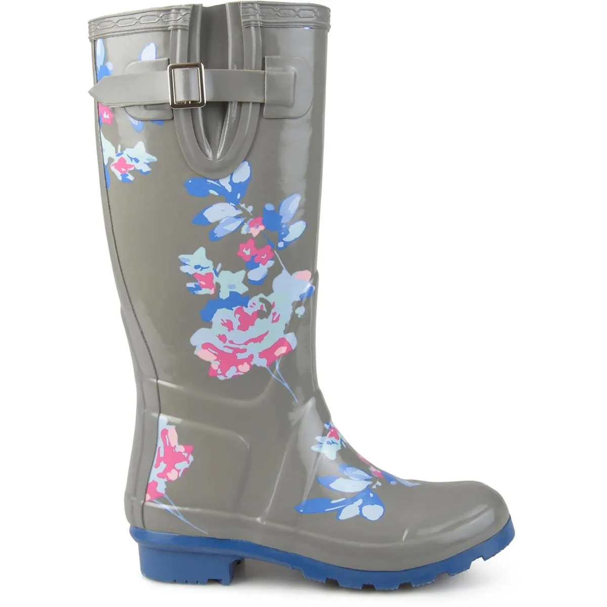 Journee Collection Womens Mist Waterproof Mid Rise Rain Boots