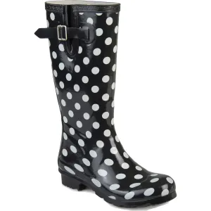 Journee Collection Womens Mist Waterproof Mid Rise Rain Boots
