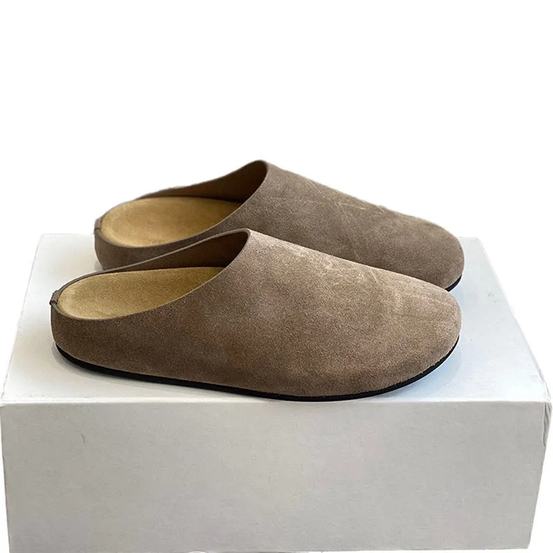 KalonBd Birkenstock closed toe half slippers for woman